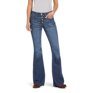 Ariat R.E.A.L. High Rise Stretch Polly Flare Jean